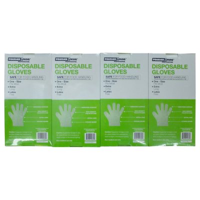 2,000 ct. Details about   Member's Mark Plastic Disposable Food Gloves 4 Box for 500 ct. 