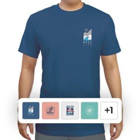 Reel Life Men's Short Sleeve Graphic Tee