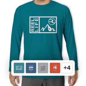 Reel Life Men's Long Sleeve UV T-Shirt