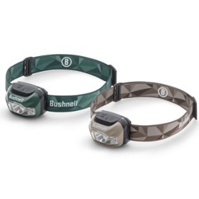 Bushnell 650 Lumen x 2 pk. Rechargeable Headlamps		