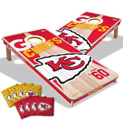 YouTheFan NFL 2' x 4' Cornhole Game - Kansas City Chiefs:- Kansas City Chiefs