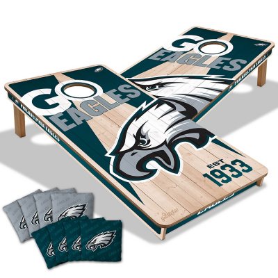 YouTheFan NFL 2' x 4' Cornhole Game - Philadelphia Eagles:- Philadelphia Eagles