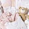 Pink, variant on Burt's Bees Baby Organic Cotton 25-Piece Gift Set
