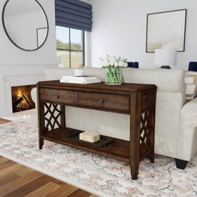 Society Den Stark Rectangular Sofa Table