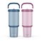Glacier / Blush, variant on Ello Oasis Go 30oz Leak-Proof Stainless Steel Tumbler, 2 Pack