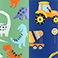 Dino / Cars, variant on Ello Oasis 14oz Stainless Steel Kids Tumbler with Handle, 100% Leakproof, 2-Pack