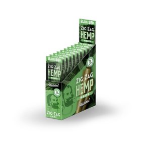 Zig Zag Natural Hemp Wraps 2 ct., 25 pk.