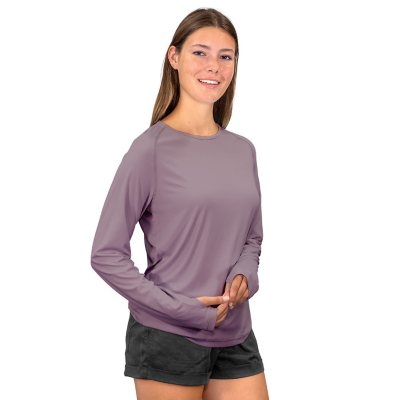 Reel Life Women's Uv Tee Purple XXL:- Purple, XXL