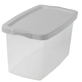 Honey-Can-Do Small Storage Bin Black