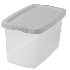 Tough Box 66-Quart Clear Storage Bin