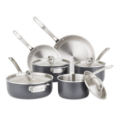 Viking 10-Piece Stainless Steel Mixing, Prep and Serving Bowl Set - Sam's  Club