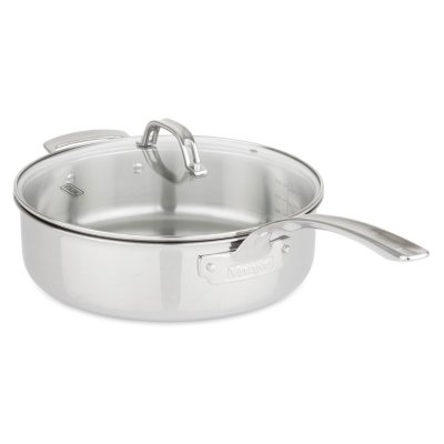 Viking 3-Ply Stainless Steel Pasta Pot with Steamer, 8 Quart