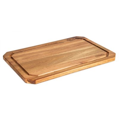 Large Cutting Board Vintage Meat Carving Board With Juice Well 