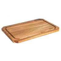 Viking Acacia Wood, Reversible Carving Board with Juice Well