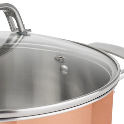 New Texsport Stainless Steel Camping Cookware with Copper Bottom –  PremierSports