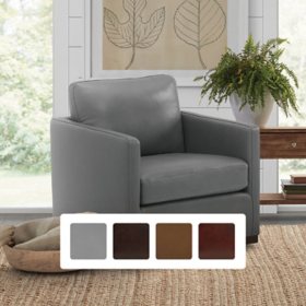 Cole & Rye Modern Farmhouse Swivel Accent Chair, Assorted Colors