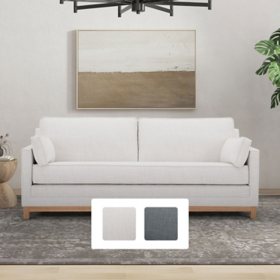 details by Becki Owens Seraphina Sofa With Natural Wood Base, Assorted Colors