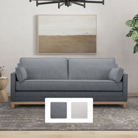 details by Becki Owens Seraphina Sofa With Natural Wood Base, Assorted Colors