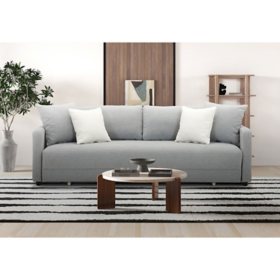 Members Mark Convertible “Sit & Sleep” Sofa, Gray 