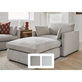 details by Becki Owens Tustin Fabric Ottoman