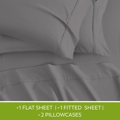 Ultimate Percale Cool and Breathable 100% Cotton Sheet Set & Pillowcases  (Assorted Colors and Sizes) - Sam's Club