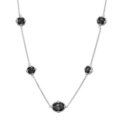 Judith Ripka Contempo Chain Necklace With Multiple Stones - Sam's Club