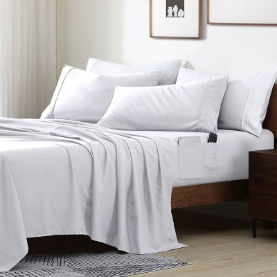 Smart Sheet Set With 8" Side Storage Pockets (Assorted Sizes and Colors