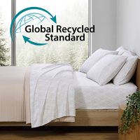 Social Standard by Sanctuary Recycled Polyester Sheet Set (Assorted Colors and Sizes)