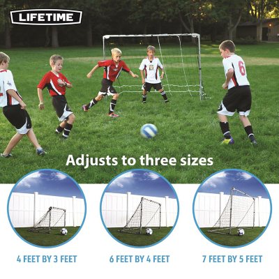 lifetime adjustable soccer goal