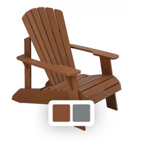Lifetime Weather-Resistant Adirondack Chair, Choice of Color
