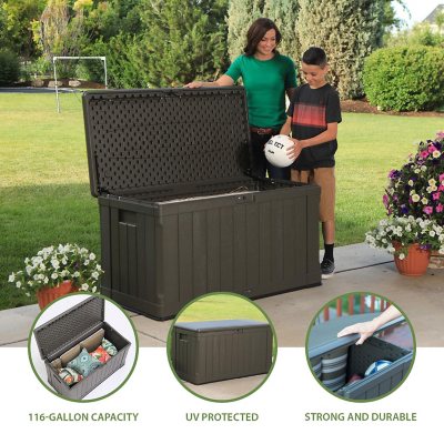 Sam's club clearance outdoor storage bench