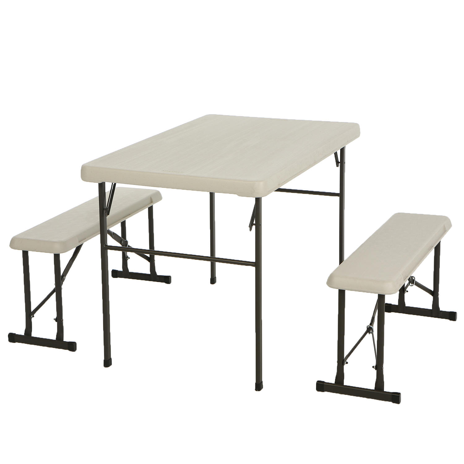 Lifetime Folding Picnic Table with Benches