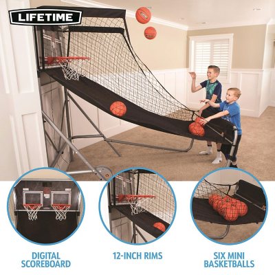 super shot deluxe electronic basketball game