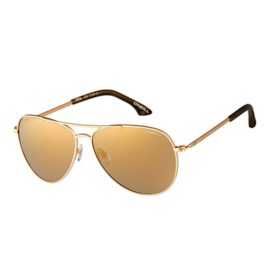 O'Neill Aviator Polarized Sunglasses, Matte Gold, Vita
