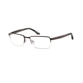 O'Neill Semi-Rimless Rectangle Glasses, Silver Alto-005