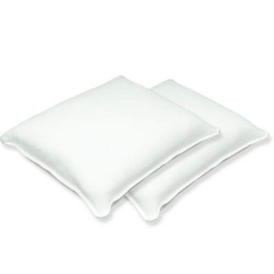 Down pillow with memory foam outlet core