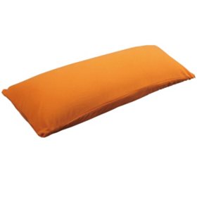 2 Pk 36 Memory Foam Dual Sided Body Pillow Orange Sam S Club