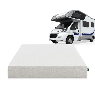 Zinus night therapy memory foam rv short queen store mattress