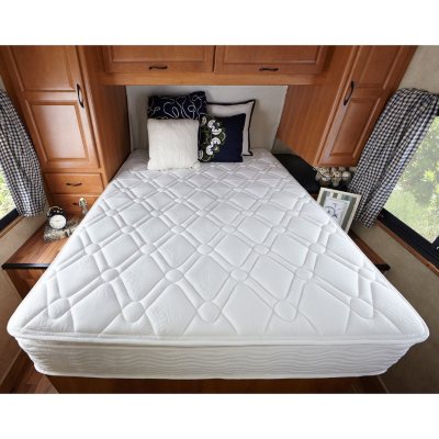 Zinus Night Therapy 10 Pillowtop iCoil Spring RV Short Queen Mattress Sam s Club