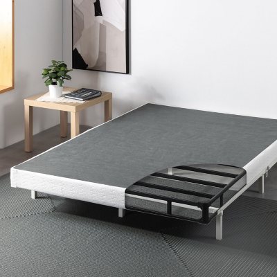 Box Spring 5" in Steel Mattress Bed Foundation Folding Low Profile Queen Size 