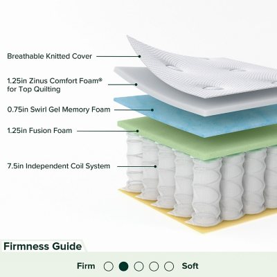 Zinus iCoil 10 inch Support Plus Spring, Size: Twin