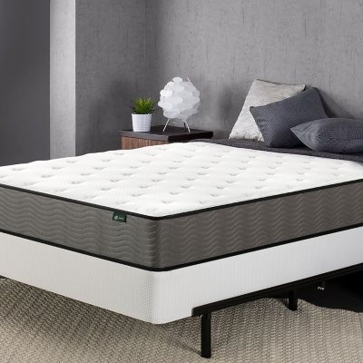 Night Therapy 10 Support Plus Spring Twin Mattress And Bi Fold Box Spring Set Sam S Club