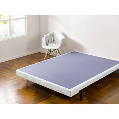 Bed frame that hides deals box spring