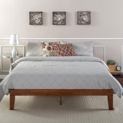 Zinus bed deals frame headboard attachment