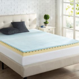 twin bed foam mattress pad