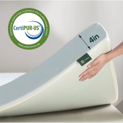 CertiPUR-US® Cooling Gel Memory Foam Topper