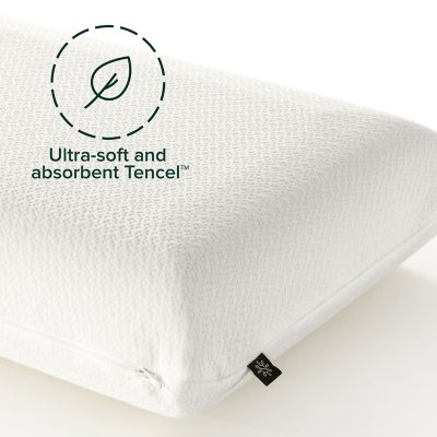 Tencel memory shop foam pillow