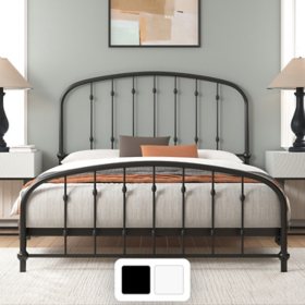 Zinus Night Therapy Bridget 50" Metal Platform Bed Frame, Assorted Colors