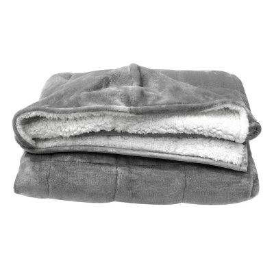 Pur Serenity 10 lb. Hooded Weighted Throw Grey or Navy