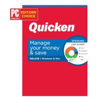 Quicken Deluxe Personal Finance – Manage your money and save – 1-Year Subscription (Windows/Mac)